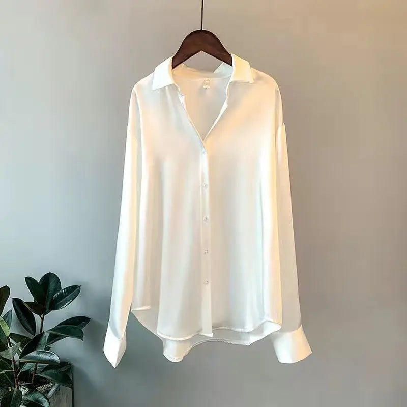 New Sweater Cardigans Woman Top Sleeve Lapel Button Elegance Sweet Casual Coats