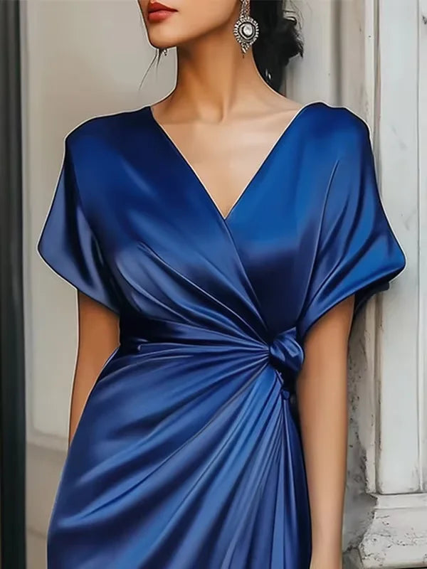 Asymmetric Banquet Dresses for  Wedding Guest Dresses Elegant Birthday Party Maxi Dresses Vestidos