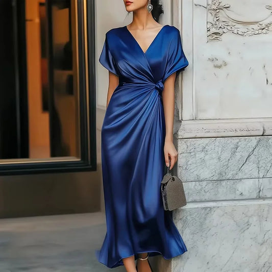 Asymmetric Banquet Dresses for  Wedding Guest Dresses Elegant Birthday Party Maxi Dresses Vestidos